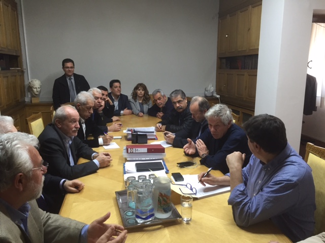 Σύσκεψη με τον υπουργό Υγείας για το Γ.Ν. Αμαλιάδας