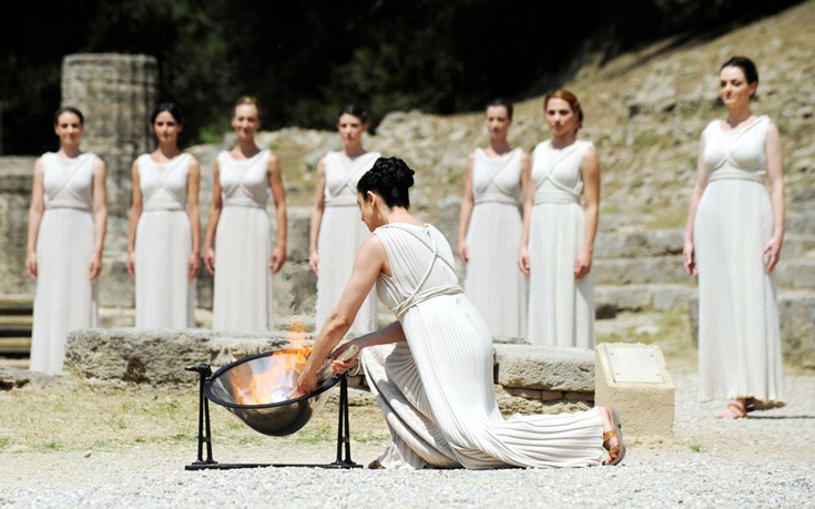 Ανάβει την Πέμπτη στην Αρχαία Ολυμπία η Φλόγα για τους Ολυμπιακούς αγώνες του Ρίο - Την Παρασκευή φθάνει στην Πάτρα