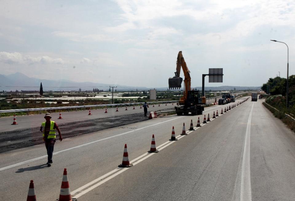 Πατρών - Κορίνθου: Παράκαμψη της κυκλοφορίας στην παλαιά εθνική, από τον κόμβο Αιγίου
