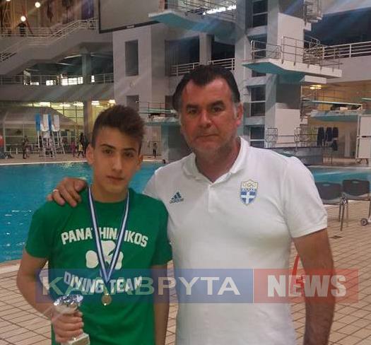 "Χρυσός" ο Θάνος Τσιρίκος από τα Καλάβρυτα!