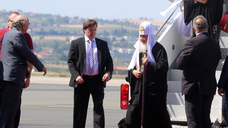 Συνάντηση του Πατριάρχη Μόσχας με τον Μητροπολίτη Άνθιμο