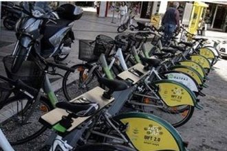 Πάτρα: Αύριο στο Δημαρχείο η υπογραφή της συμφωνίας για την χρήση των κοινόχρηστων ποδηλάτων