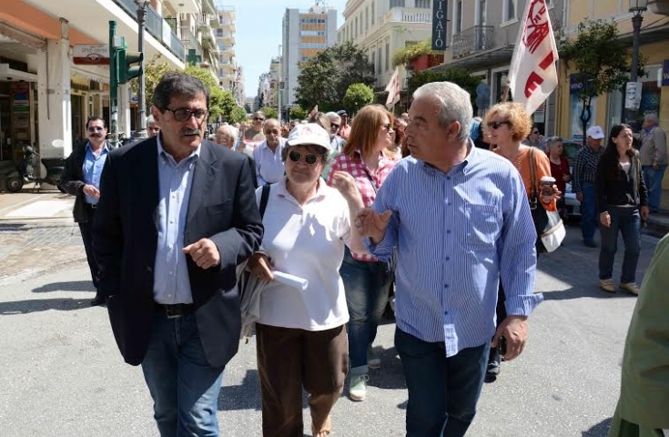 Κώστας Πελετίδης για την εργατική Πρωτομαγία: Ο λαός δεν θα απογοητευτεί, δεν θα διπλώσει τα πανό του αγώνα