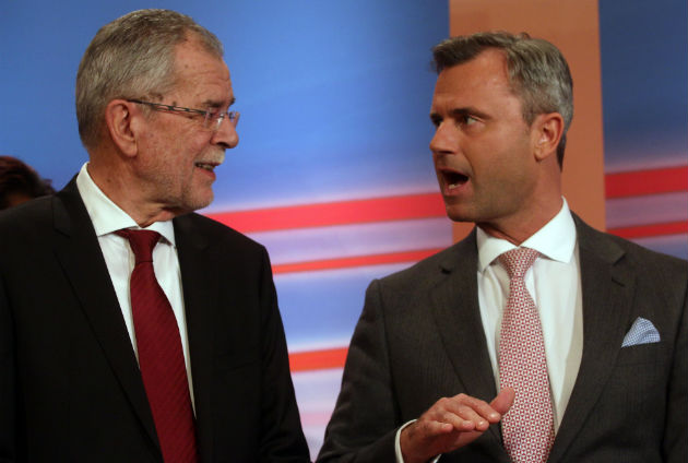 Χωρισμένη στα δύο η Αυστρία