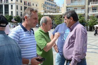 Πάτρα: Παρών ο Πελετίδης στην απεργιακή συγκέντρωση Υγειονομικών και Εκπαιδευτικών - ΦΩΤΟΓΡΑΦΙΕΣ