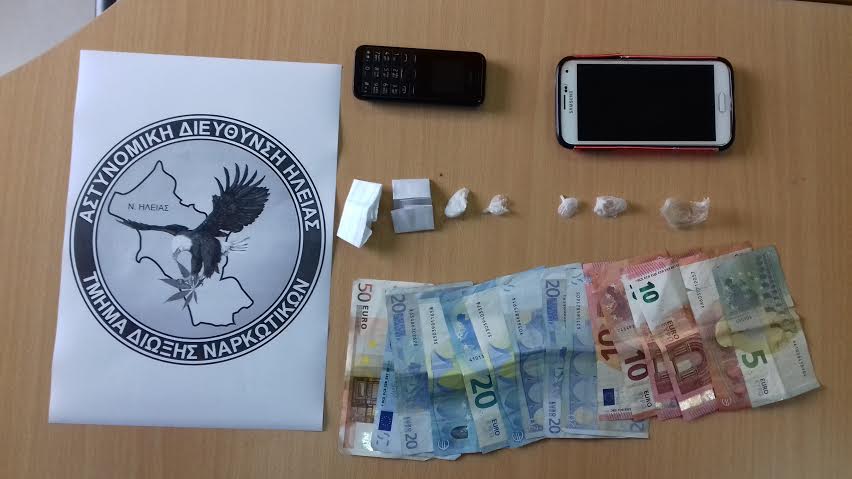 Η ανακοίνωση της ΕΛ.ΑΣ για την σύλληψη 25χρονου - Διακινούσε κοκαΐνη μέσα σε μπαρ στον Πύργο