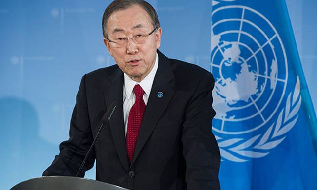 Στη Λέσβο ο Γ.Γ. του ΟΗΕ Μπαν Γκι Μουν