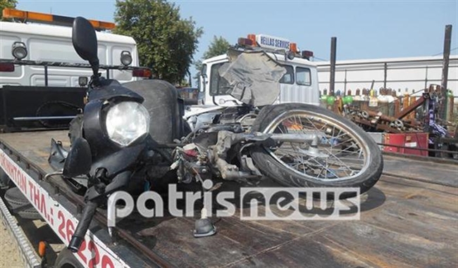 Στην Πάτρα νοσηλεύεται τραυματίας από τροχαίο στα Σαβάλια