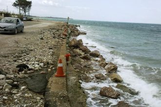 Σήμα κινδύνου για τη διάβρωση των ακτών