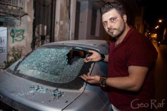 Πάτρα: Έσπασαν το αυτοκίνητο του Γιάγκου Ραυτόπουλου!