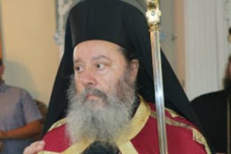 Στο Ληξούρι για τον εορτασμό του Αγίου Παναγή του Μπασιά ο Επίσκοπος Κερνίτσης κ. Χρύσανθος