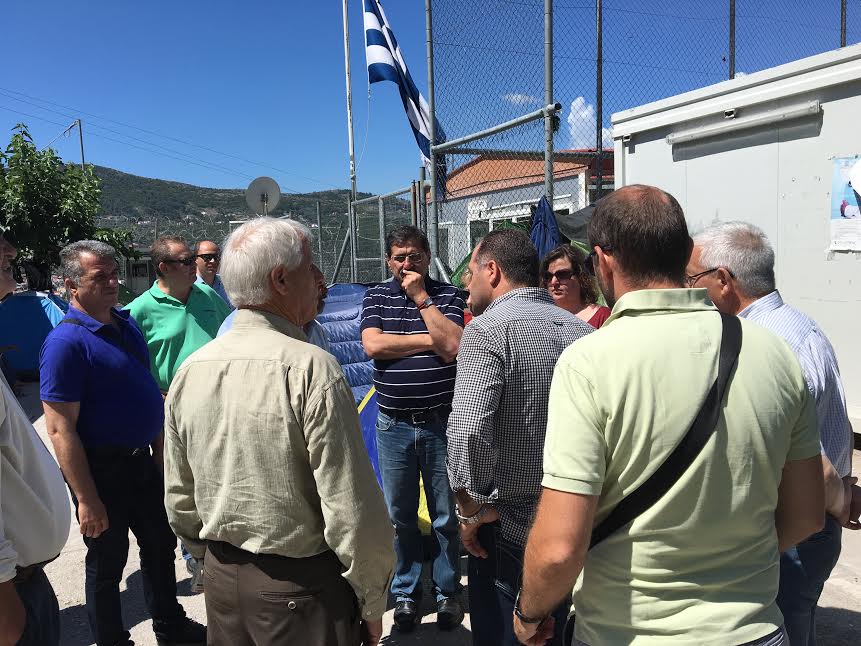 Τί είδαν στο Κέντρο Κράτησης της Σάμου ο Κώστας Πελετίδης και η Κατερίνα Γεροπαναγιώτη