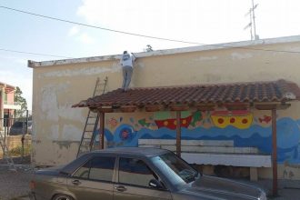 Εργασίες στο Δημοτικό Σχολείο Σαγείκων – ΦΩΤΟΓΡΑΦΙΕΣ