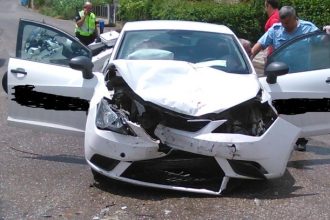 Τροχαίο με τραυματισμό στο κέντρο της πόλης