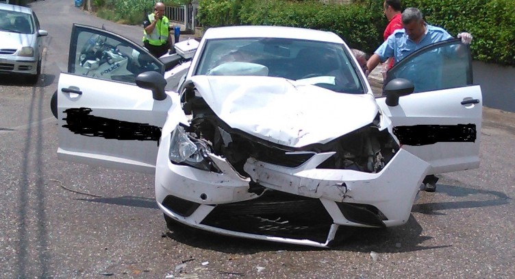 Τροχαίο με τραυματισμό στο κέντρο της πόλης