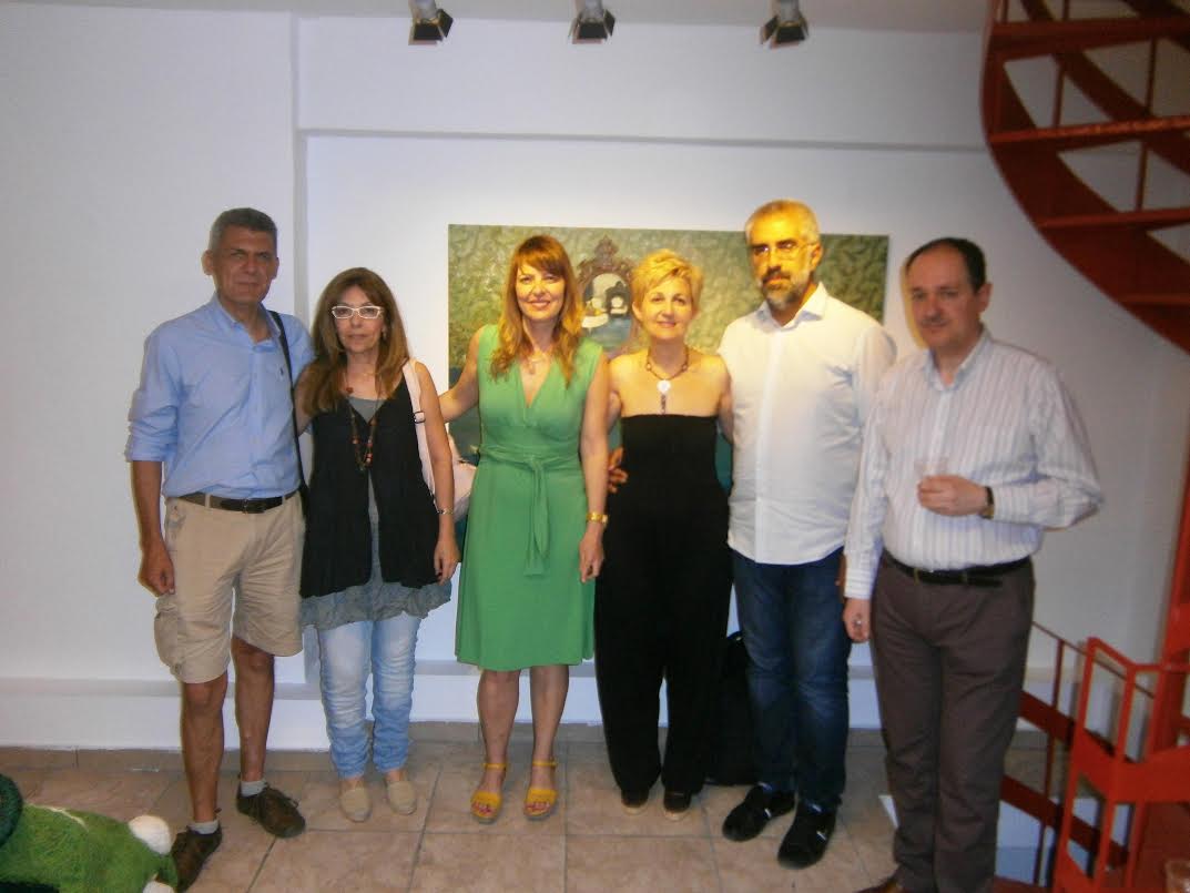 Γκαλερί Cube - Εγκαίνια της έκθεσης της Δέσποινας Κωνσταντίνου "Bitten"