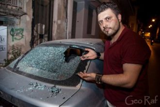 Πάτρα: Έσπασαν το αυτοκίνητο του Γιάγκου Ραυτόπουλου