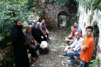 Στην παλαιά και ερειπωμένη Μονή Ταξιάρχη της Τριταίας Πατρών ο Μητροπολίτης - ΔΕΙΤΕ ΦΩΤΟΓΡΑΦΙΕΣ
