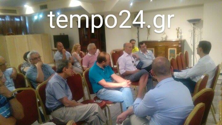 Πάτρα: Χωρίς τον Ανδρέα Καράβολα η συνάντηση του Χάρη Θεοχάρη με τους φίλους της Δημοκρατικής Ευθύνης - Παρών ο Στ. Μανταγός - ΔΕΙΤΕ ΦΩΤΟ και ΒΙΝΤΕΟ