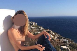 Ποιά διάσημη ηθοποιός πόζαρε topless στη Μύκονο;