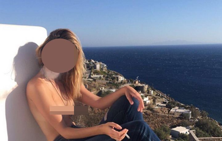 Ποιά διάσημη ηθοποιός πόζαρε topless στη Μύκονο;