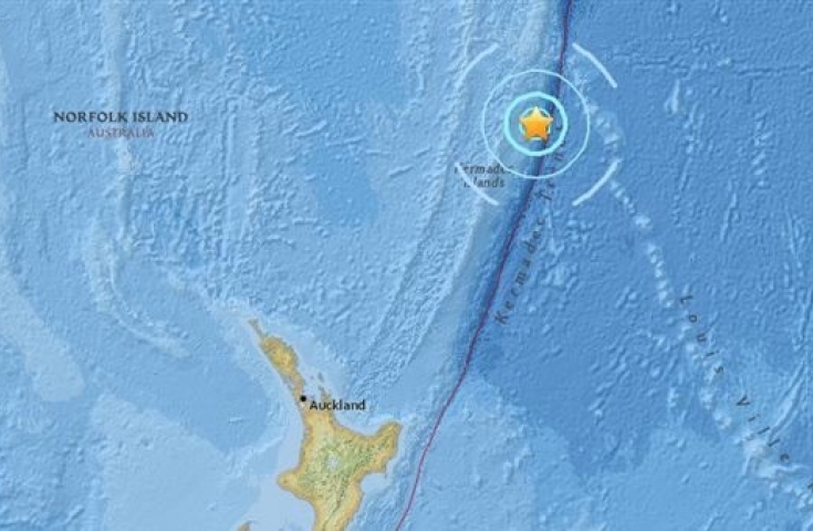 Τριπλό χτύπημα του Εγκέλαδου ανοιχτά της Νέας Ζηλανδίας