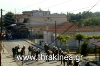 Έβρος: Επεισόδια μεταξύ διαδηλωτών του «No Border Camp» και αστυνομικών - ΒΙΝΤΕΟ