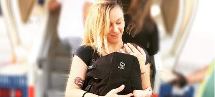 Αναστασοπούλου: Περιοδεύει παντού με την 4 μηνών κόρη της