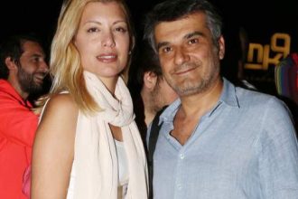 Αμέλια Αναστασάκη-Κώστας Αποστολάκης βαφτίζουν την κόρη τους