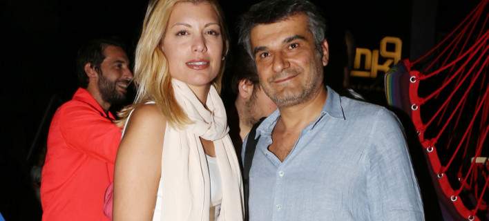 Αμέλια Αναστασάκη-Κώστας Αποστολάκης βαφτίζουν την κόρη τους