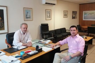 Στον ΕΛΓΑ για τις αποζημιώσεις ο Αντιπεριφερειάρχης Αγροτικής Ανάπτυξης Π. Μπράμος