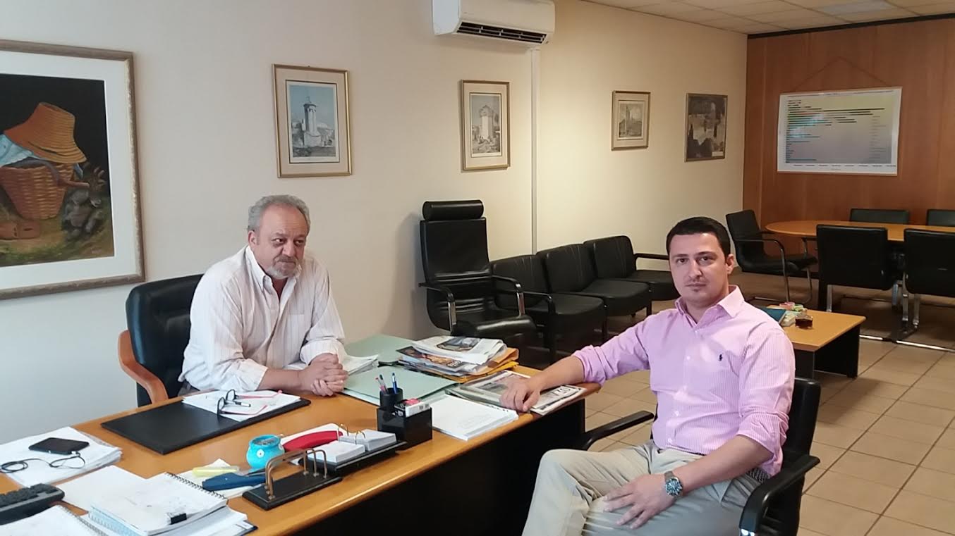 Στον ΕΛΓΑ για τις αποζημιώσεις ο Αντιπεριφερειάρχης Αγροτικής Ανάπτυξης Π. Μπράμος