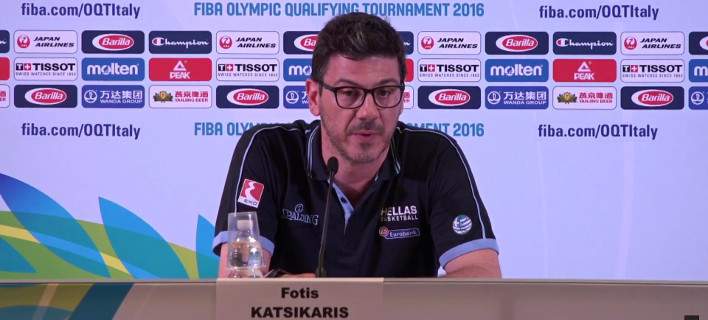 Κατσικάρης: Εγώ αναλαμβάνω την ευθύνη για τον αποκλεισμό