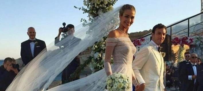 Ο ονειρικός γάμος της Αν Μπεατρίς Μπαρός και του Αιγύπτιου μεγιστάνα στη Μύκονο - ΒΙΝΤΕΟ