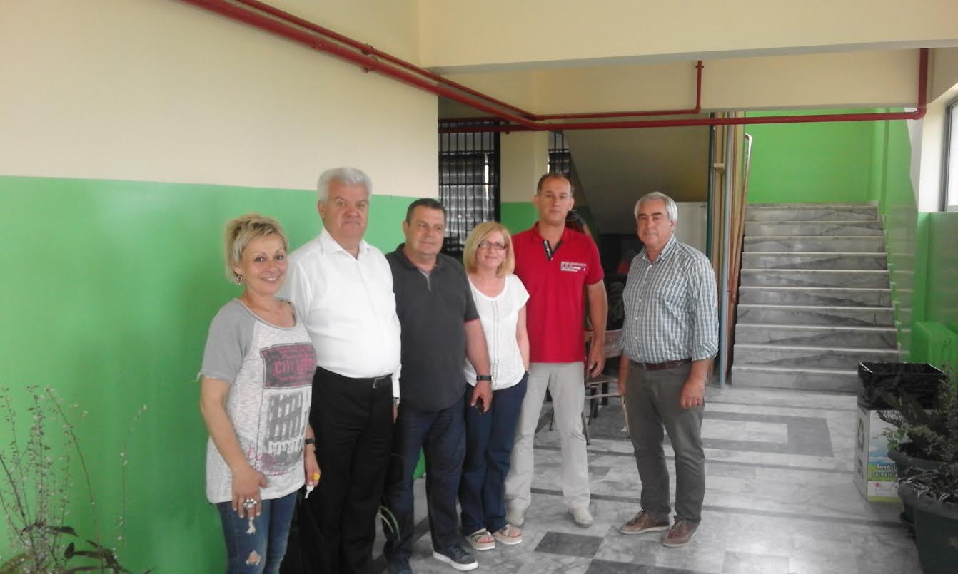 Ολοκληρώθηκαν οι εργασίες συντήρησης και επισκευής στο γυμνάσιο Σαγαιίκων