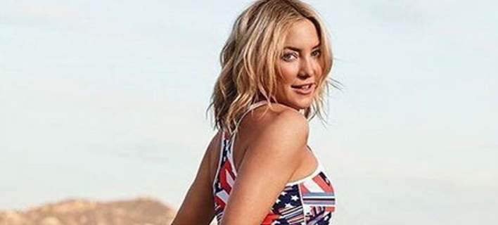 Το «πατριωτικό» μπικίνι της Κέιτ Χάντσον