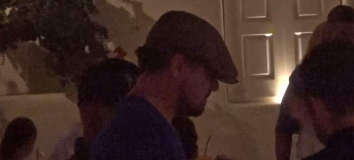 Με ... τραγιάσκα ο Κάπριο στη Μύκονο! ΔΕΙΤΕ ΒΙΝΤΕΟ