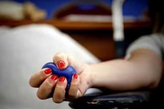 Εθελοντική αιμοδοσία από τον Σύλλογο Εθελοντών Αιμοδοτών του Κέντρου Υγείας Χαλανδρίτσας