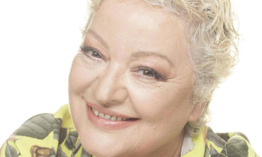 Η Τάνια Τσανακλίδου στο μικρό θέατρο της Επιδαύρου