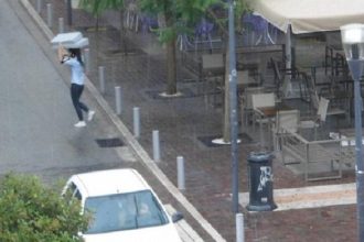 Ήλιος, χαλάζι και βροχή στο Αγρίνιο!