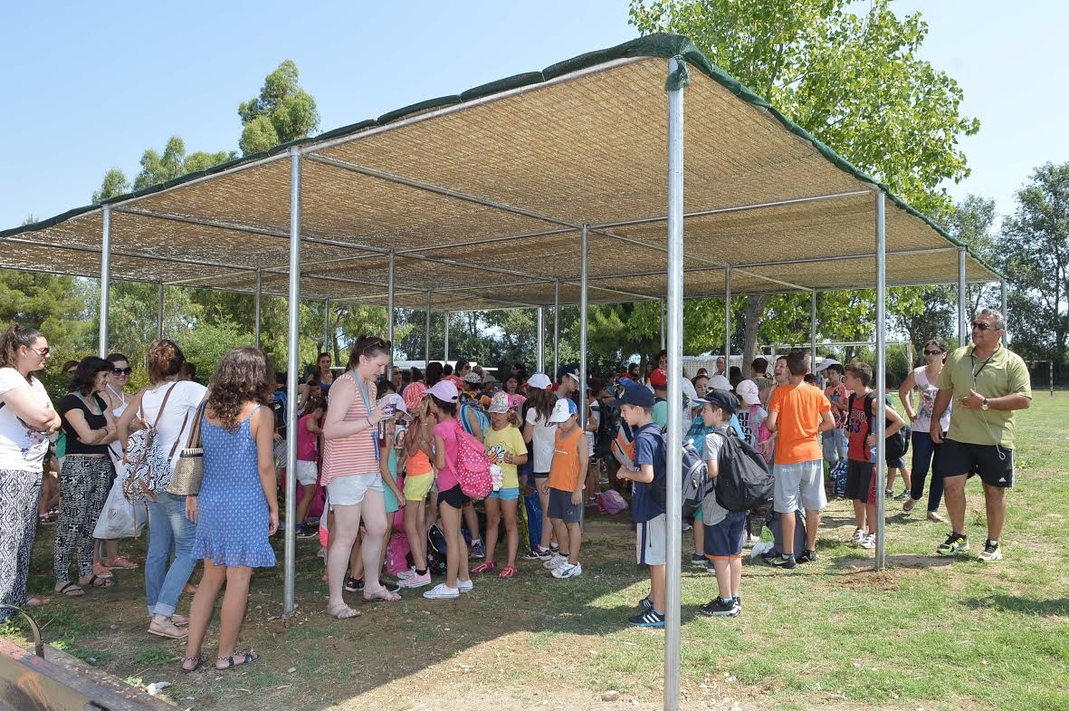 Πάτρα: Γιορτή για τη λήξη της 2ης περιόδου της ημερήσιας κατασκήνωσης στην Πλαζ