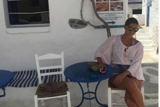 Η Τσιμτσιλή στην Πάρο