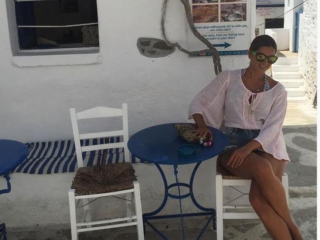 Η Τσιμτσιλή στην Πάρο