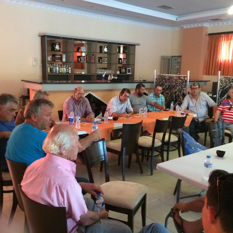 Στο Ριόλο ο βουλευτής του ΣΥΡΙΖΑ Ανδρέας Ριζούλης