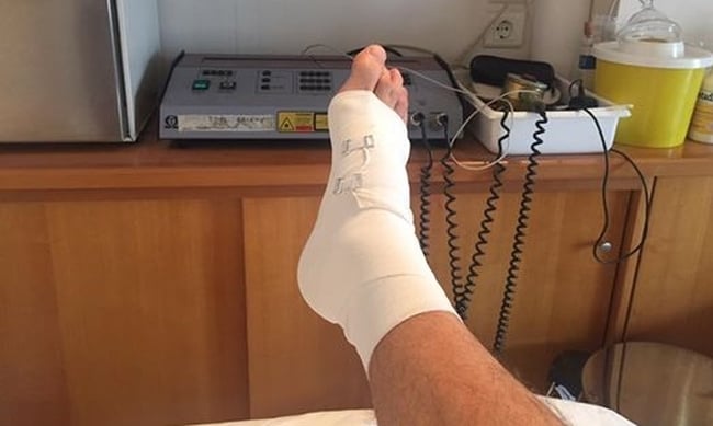 Γνωστός ηθοποιός τραυματίστηκε στις διακοπές του στην Κεφαλονιά