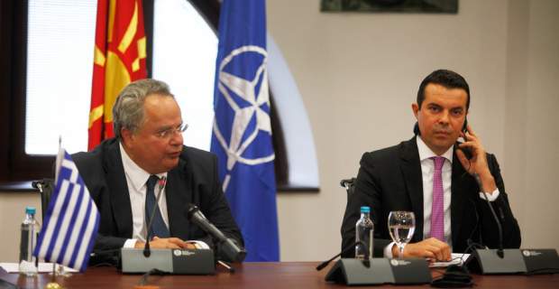 Στενότερη συνεργασία Ελλάδας - ΠΓΔΜ συμφώνησαν Κοτζιάς και Πόποσκι