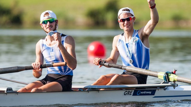 Κωπηλασία: Ασημένιο μετάλλιο για Ντούσκο και Πέτρου στο Παγκόσμιο πρωτάθλημα