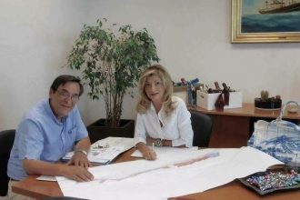 Πάτρα: Συζήτησαν για το θαλάσσιο μέτωπο Νίκος Κοντοές και Βίβιαν Σαμούρη