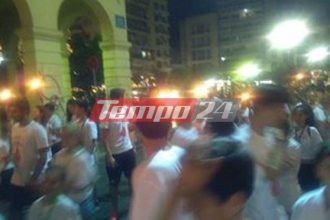 Η Εθελοντική Αιμοδοσία σώζει ζωές-Ηχηρό μήνυμα από δεκάδες Πατρινούς στην τελετή Αφής της Φλόγας της 14ης Λαμπαδηδρομίας ΦΩΤΟΓΡΑΦΙΕΣ ΚΑΙ ΒΙΝΤΕΟ