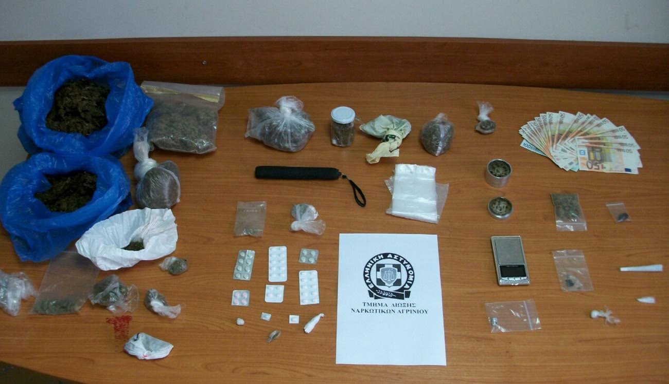 Σύλληψη για κατοχή και διακίνηση ναρκωτικών